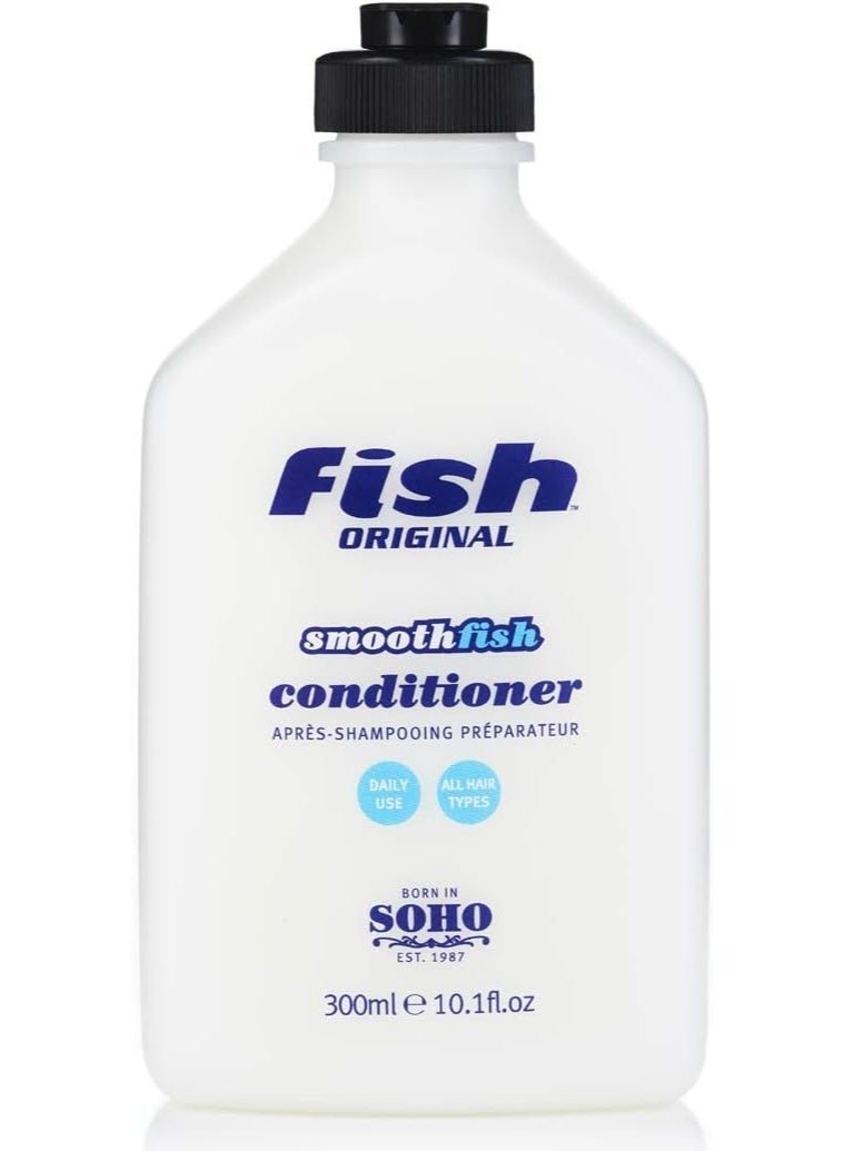 FISH Original Freshfish Shampoo & Smoothfish Conditioner 300ML + 300ML - Image 4